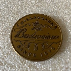 Budweiser coin since 1876